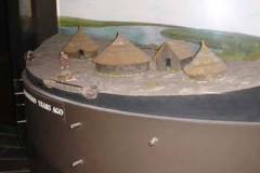 Model of early settlement in Clonmacnois